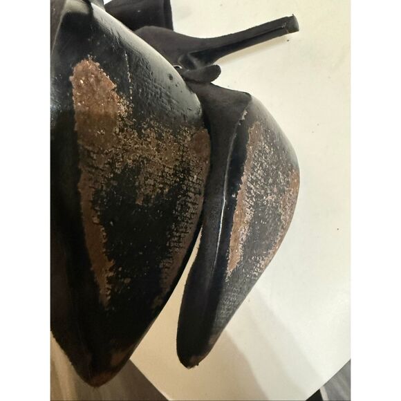 Mojo Moxy Women's Suede Pointed Toe Stiletto Over the Knee Boots Black Size 8 - Picture 14 of 15